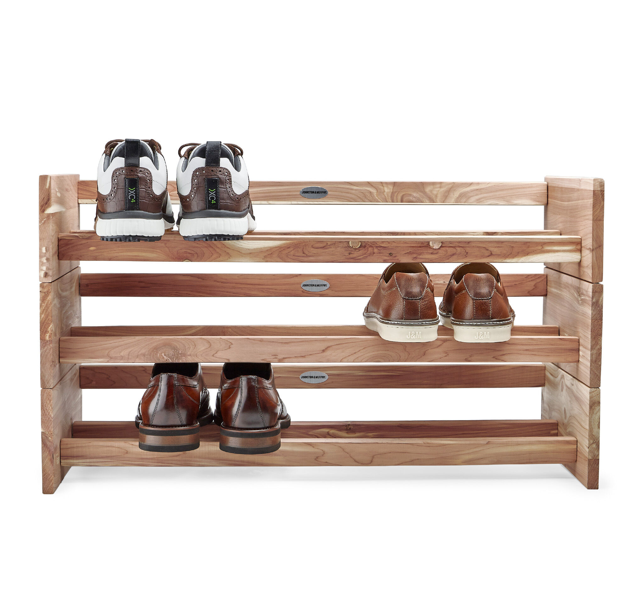 cedar shoe rack