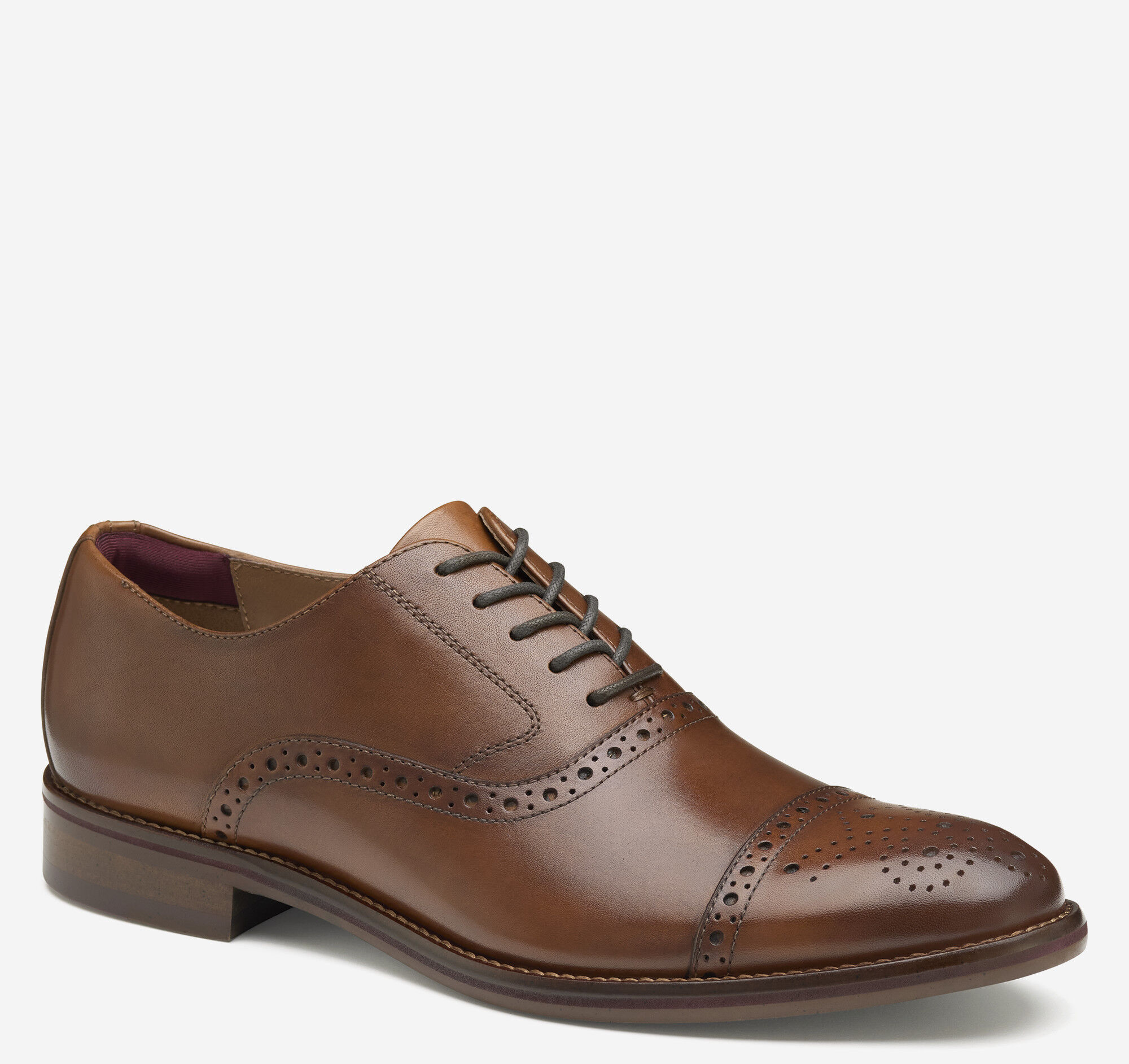 Johnston and murphy black dress shoes best sale