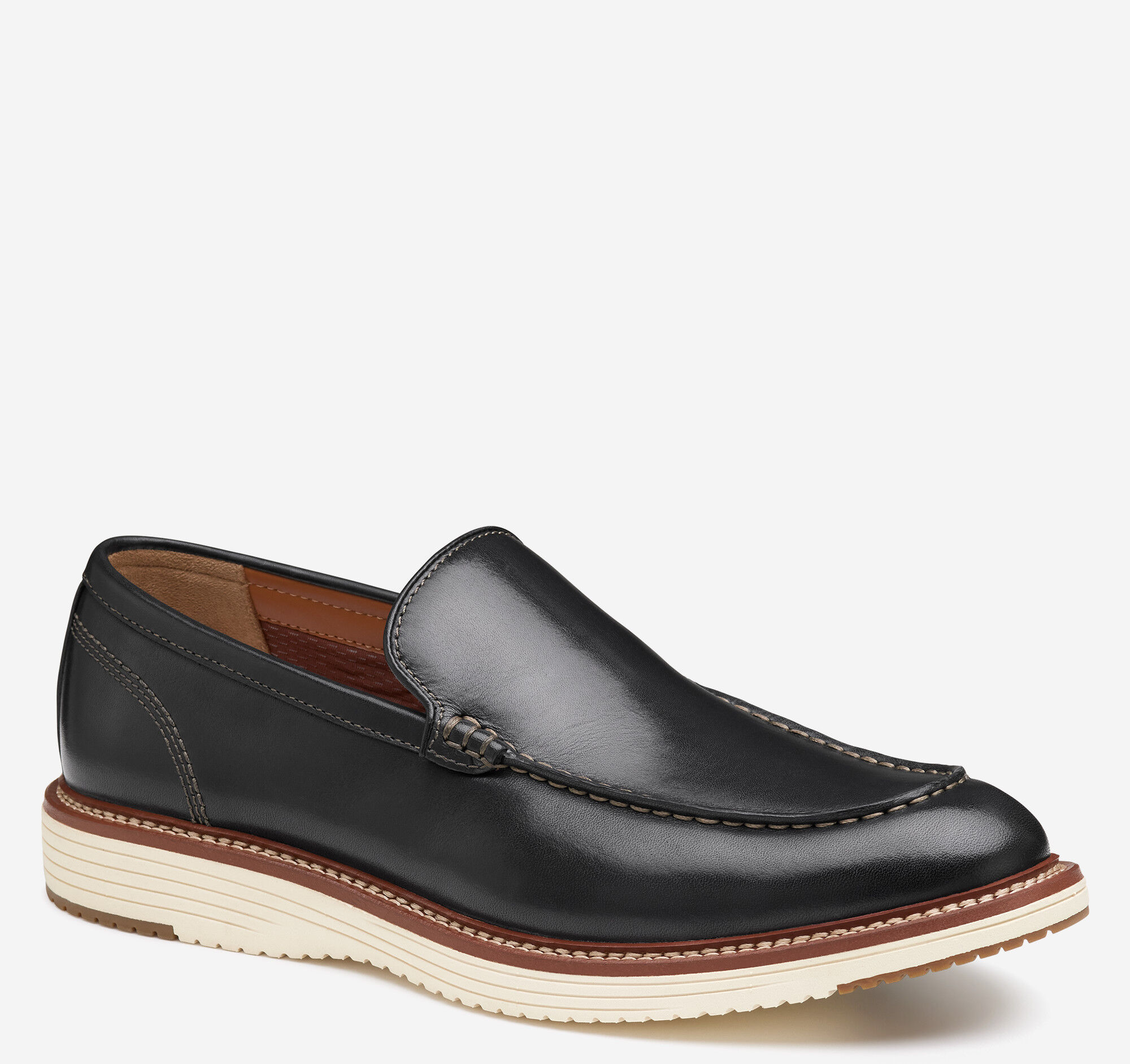 Johnston and murphy slip on sale ons