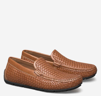 Baldwin Driver Woven Slip-On Loafer