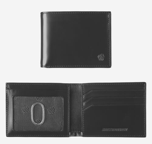 Hudson Billfold - Black Brush-Off