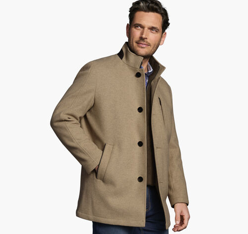 Upton Car Coat - Camel