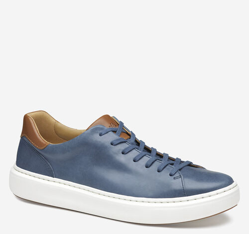 Anders Lace-To-Toe - Navy Full Grain