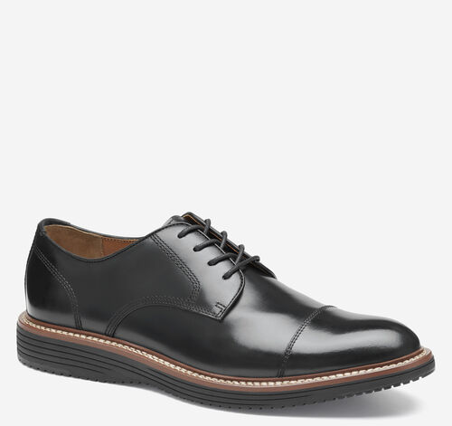 Upton Cap Toe - Black Full Grain