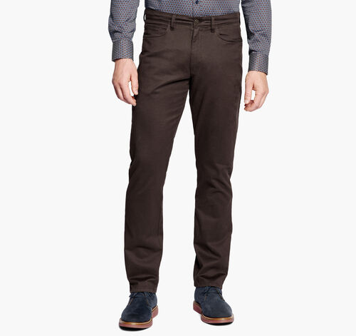 Five-Pocket Pants - Brown