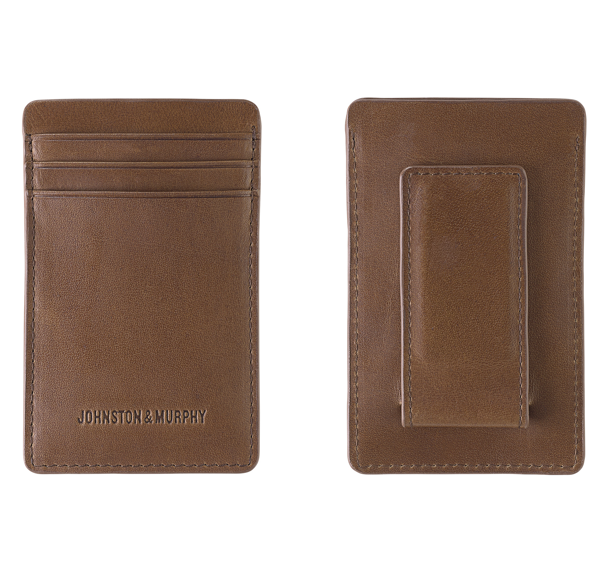 Johnston & Murphy Men's Rhodes Front Pocket Wallet