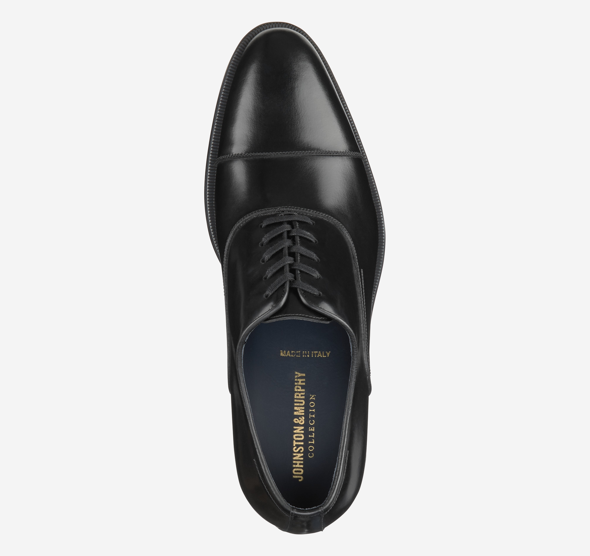 Johnston and murphy black cap toe deals