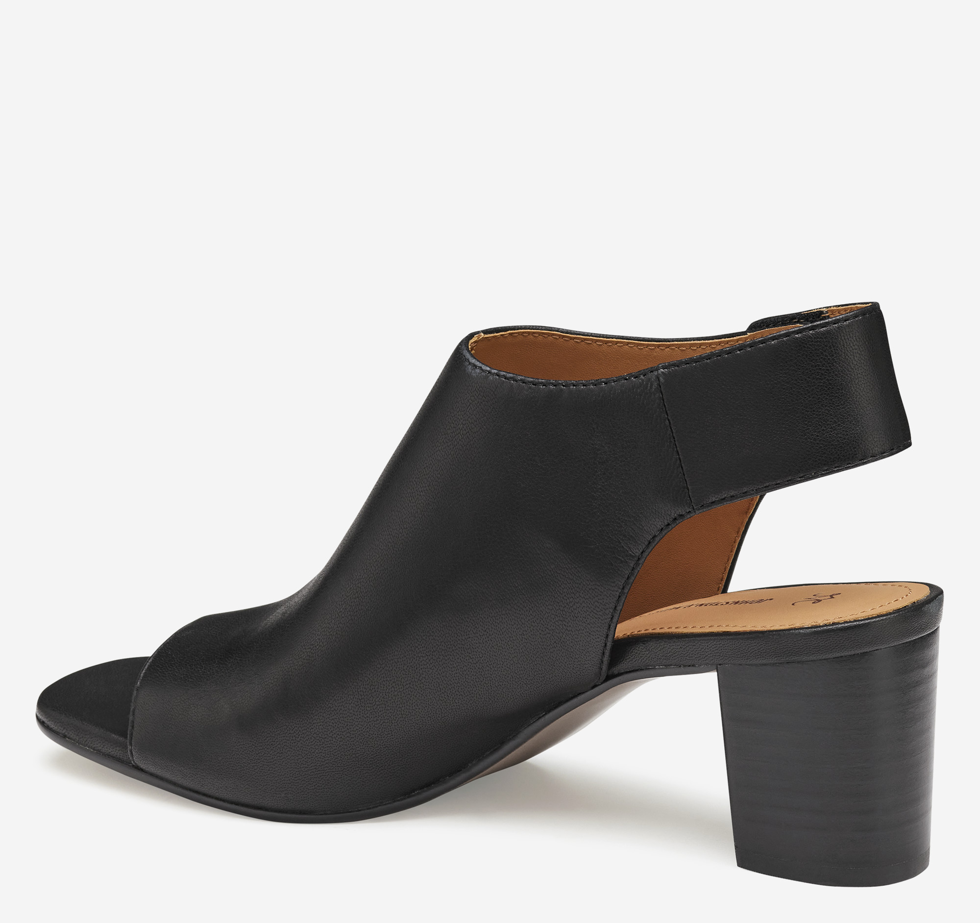 Open toe cheap booties canada