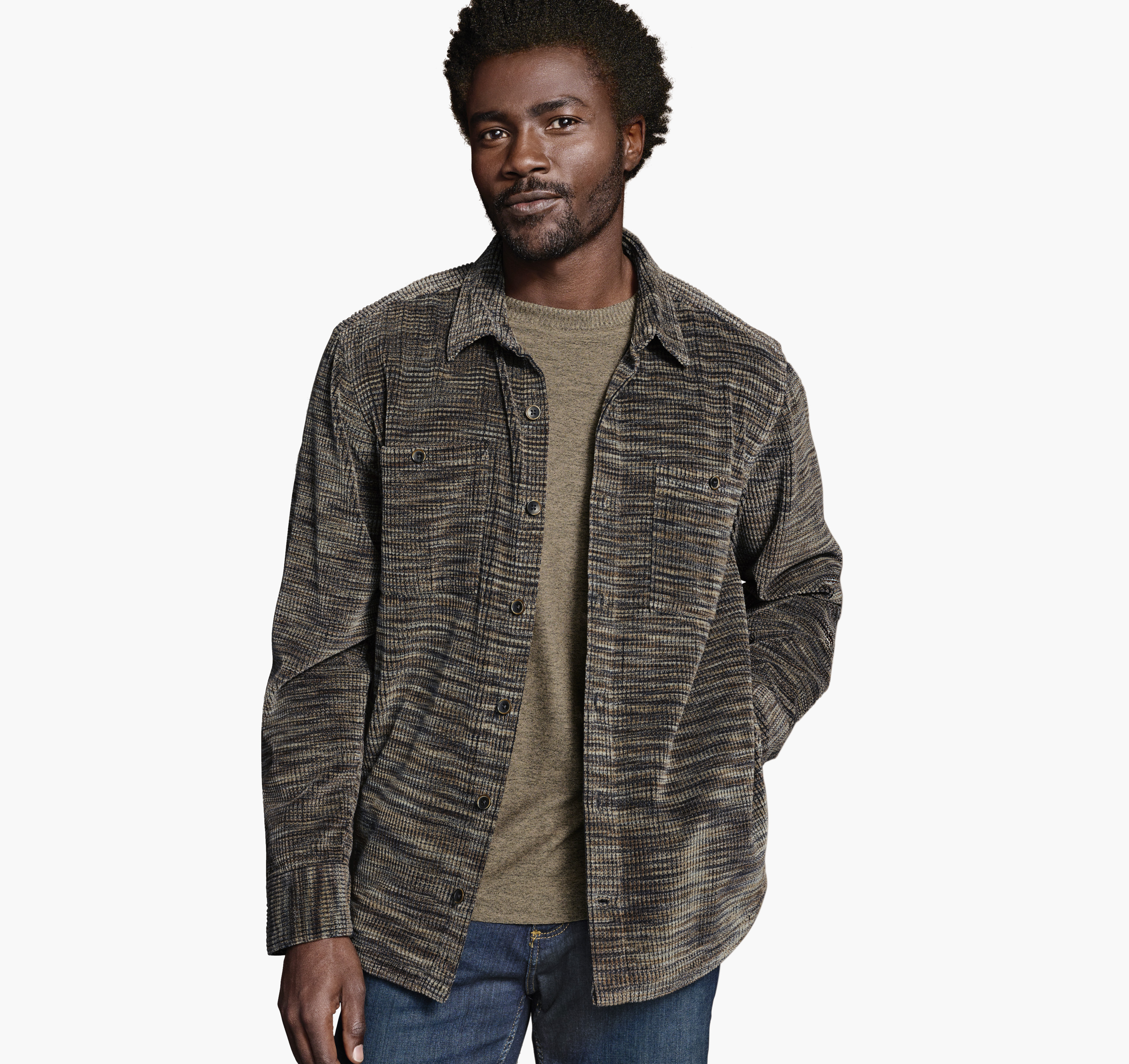 Corduroy 2024 long jacket