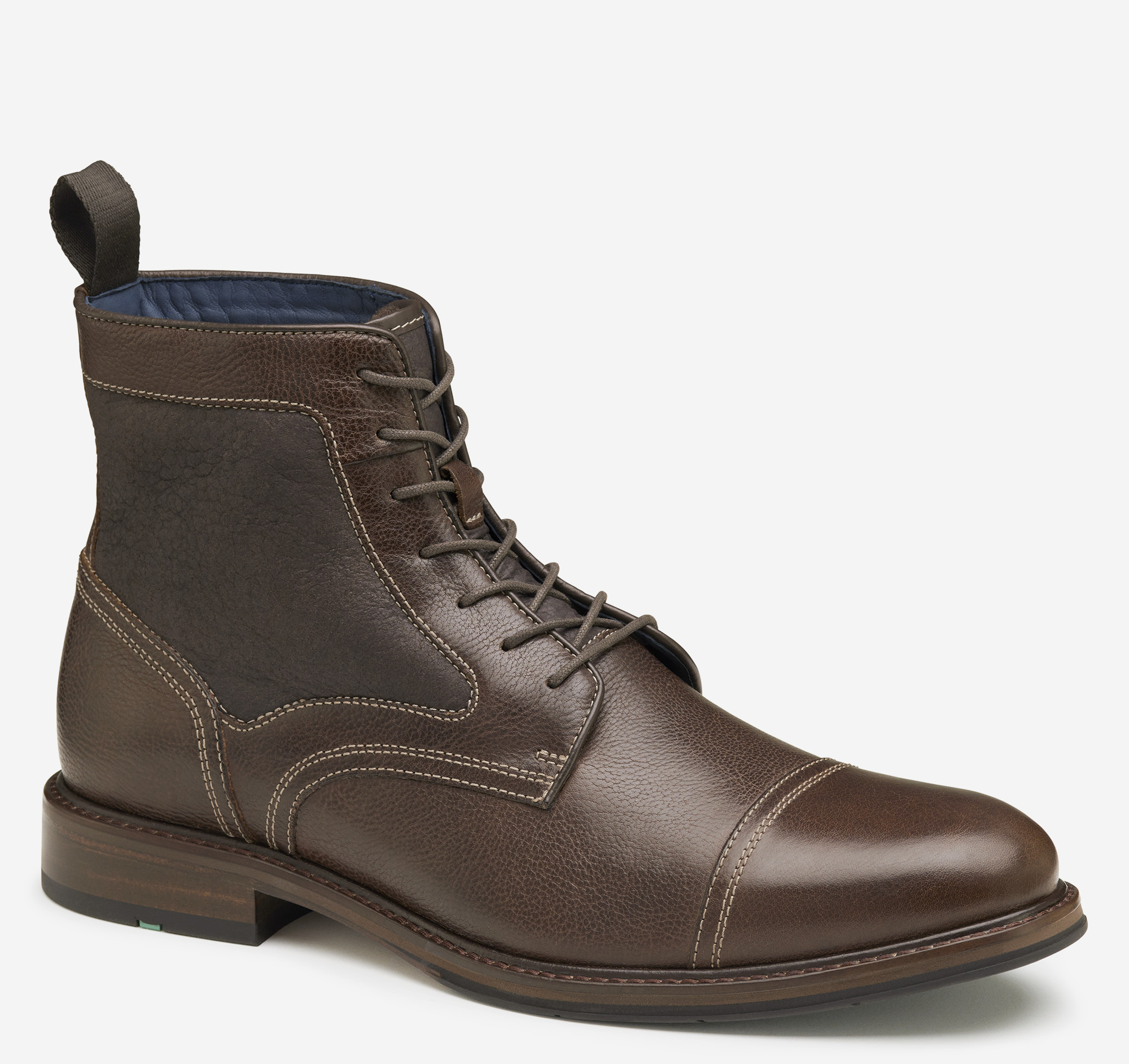 Johnston and murphy warner cap toe boot hotsell